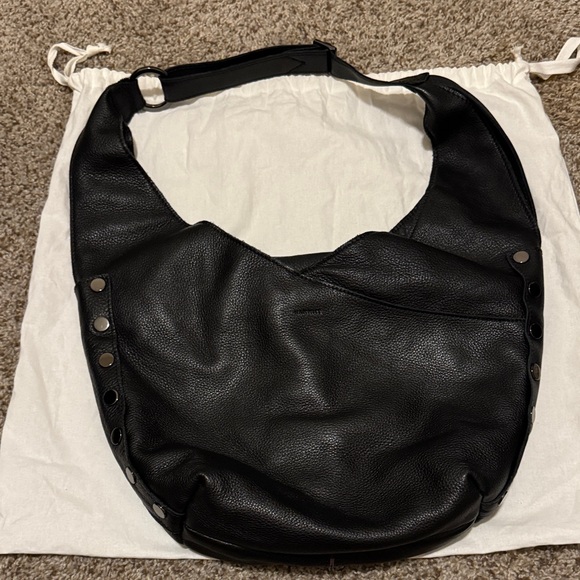 Hammit Black Leather Women's Bag - Picture 2 of 4